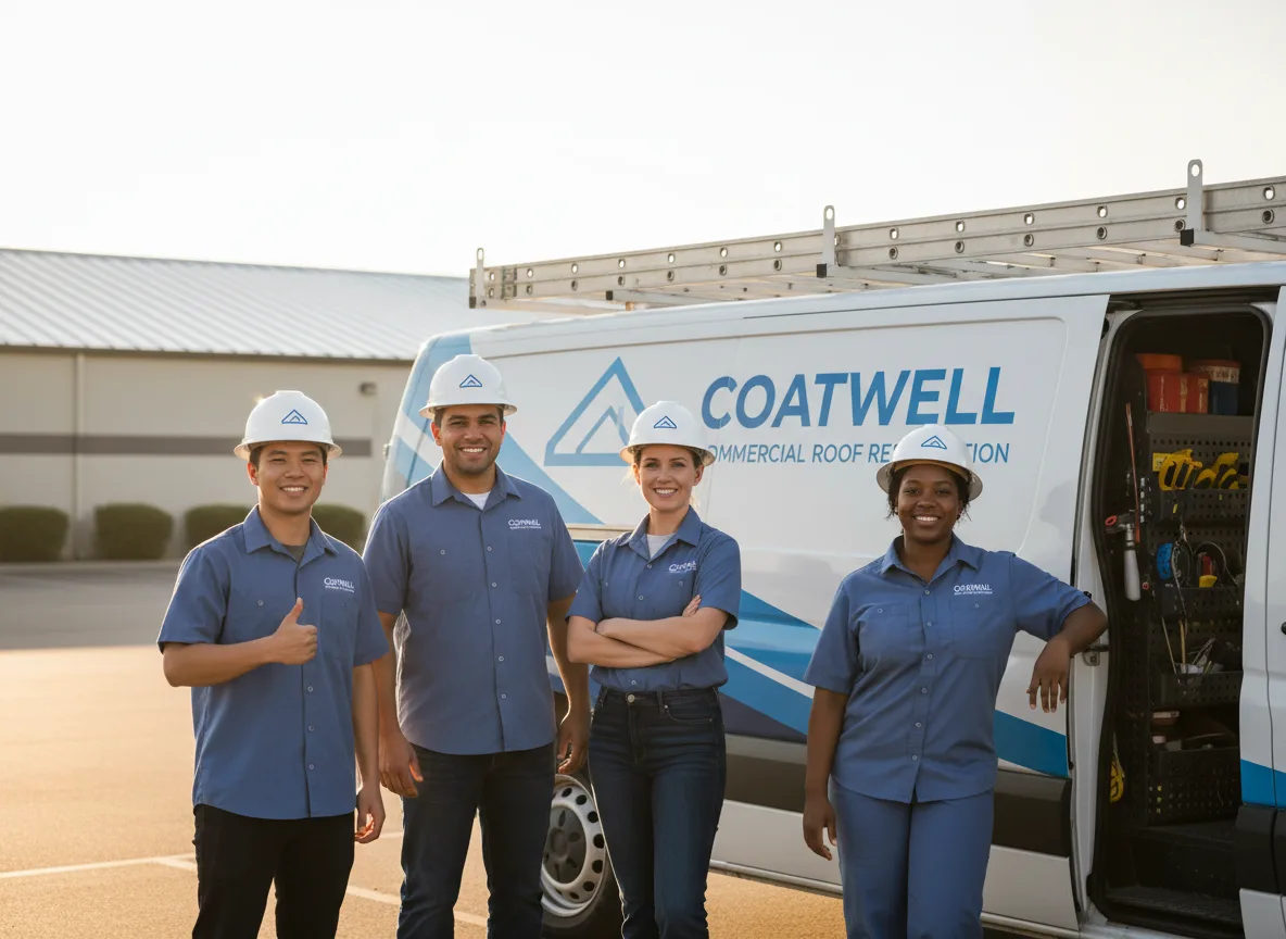 Commercial roof coating company in Remus, MI